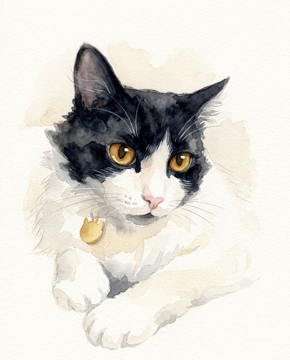 Retrato final do pet